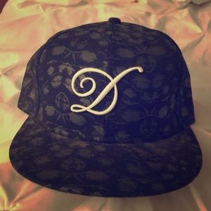 DQM 5 panel printed hat 7 1/2